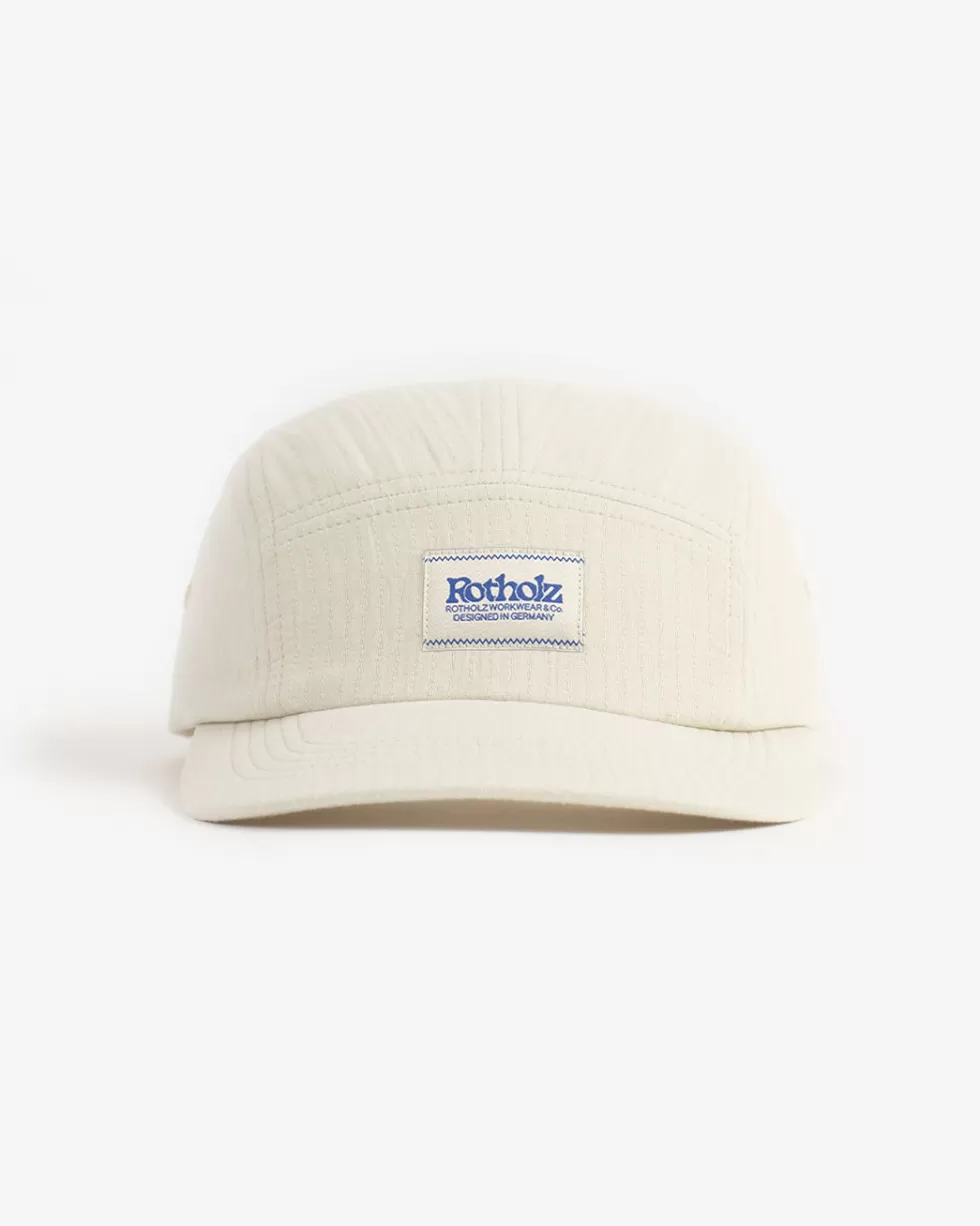 5 Panel Cap Bio Baumwolle - -Rotholz Cheap