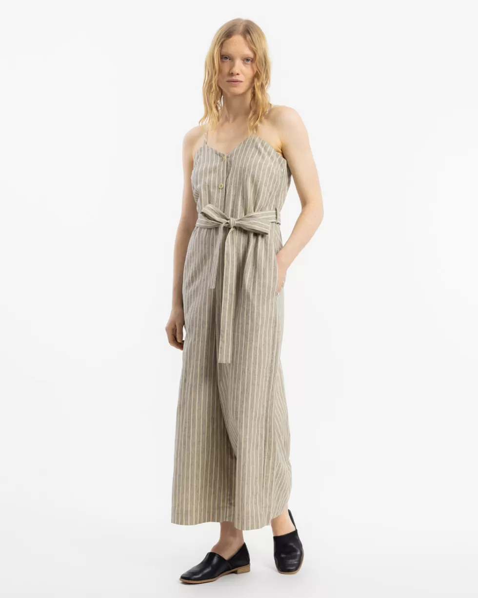 Jumpsuit Leinen Mix - -Rotholz Shop