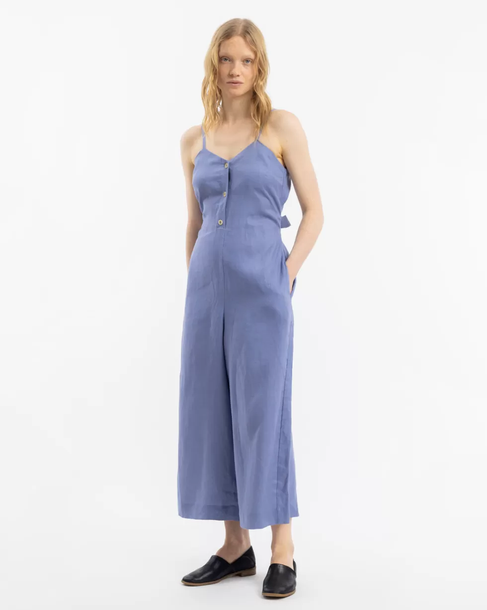 Jumpsuit Leinen Mix - -Rotholz Discount