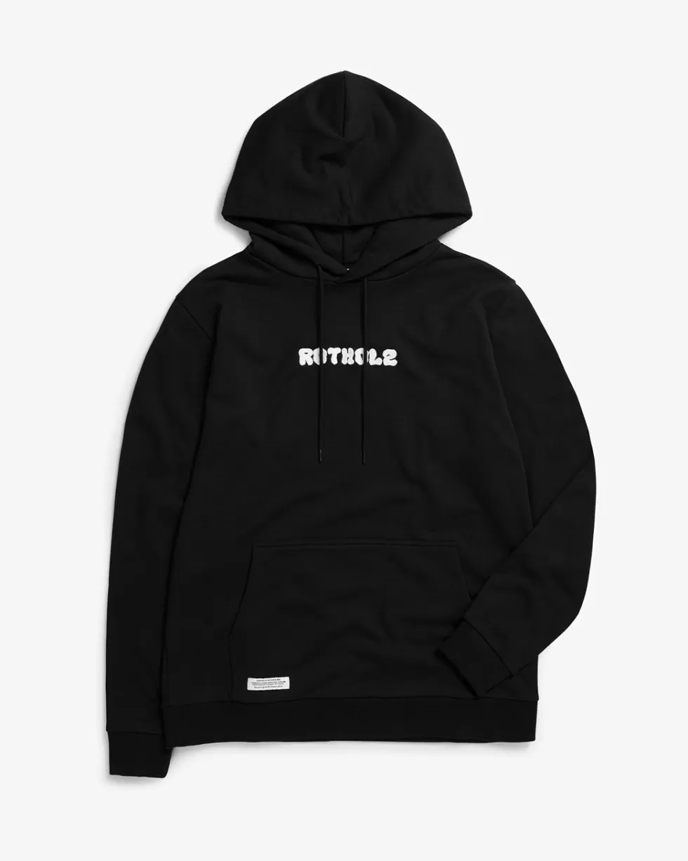 Logo Hoodie Bio Baumwolle - -Rotholz Sale