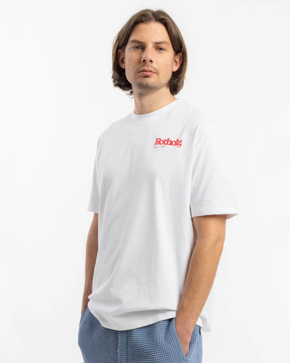 Retro Logo T-Shirt Bio Baumwolle - -Rotholz Store