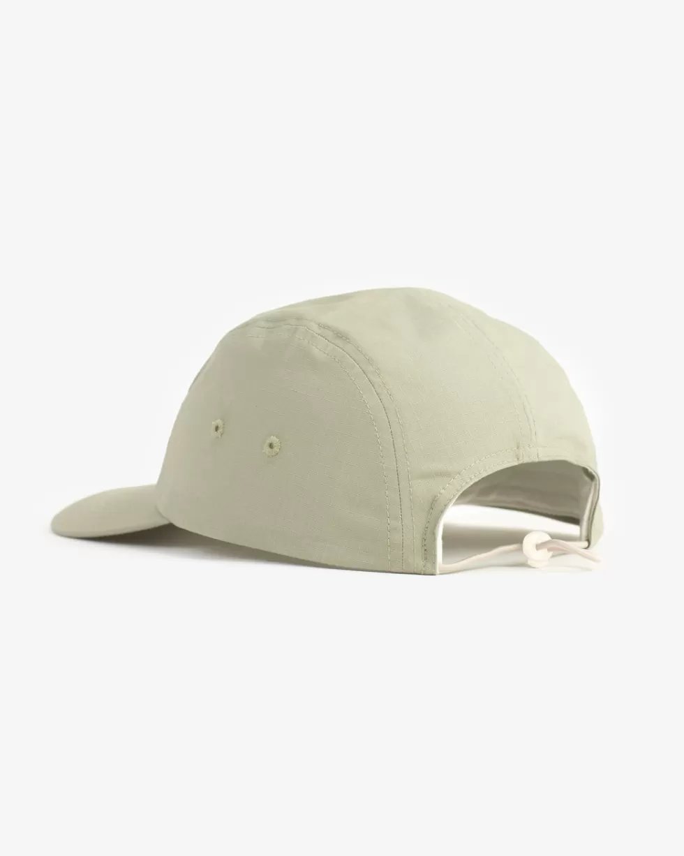 Tech 5 Panel Cap Bio Baumwolle - -Rotholz Best Sale