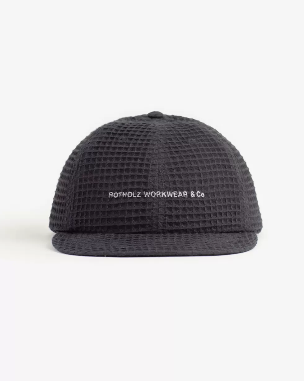 Waffel Cap Bio Baumwolle - -Rotholz Clearance